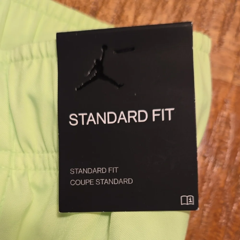 NWT Nike Jordan Neon Green Swim Trunks